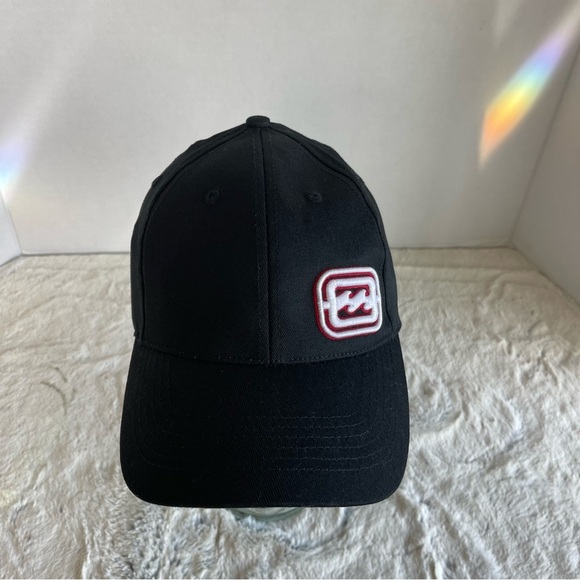 BillaBong Embroidered Logo Black Baseball Cap - Picture 9 of 10